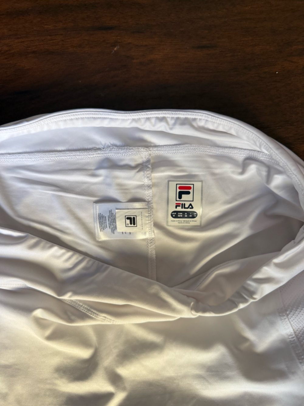 Fila White Active Skort medium - Picture 7 of 7
